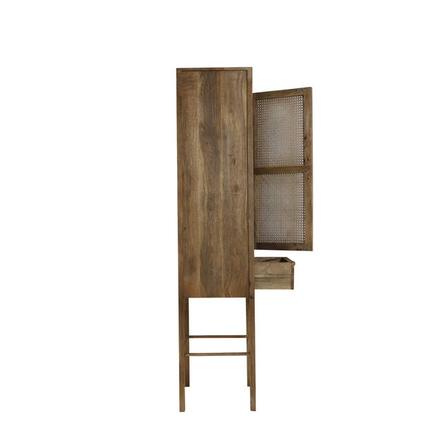 Light & Living - Kast NIPAS - 45x40x180cm - Bruin