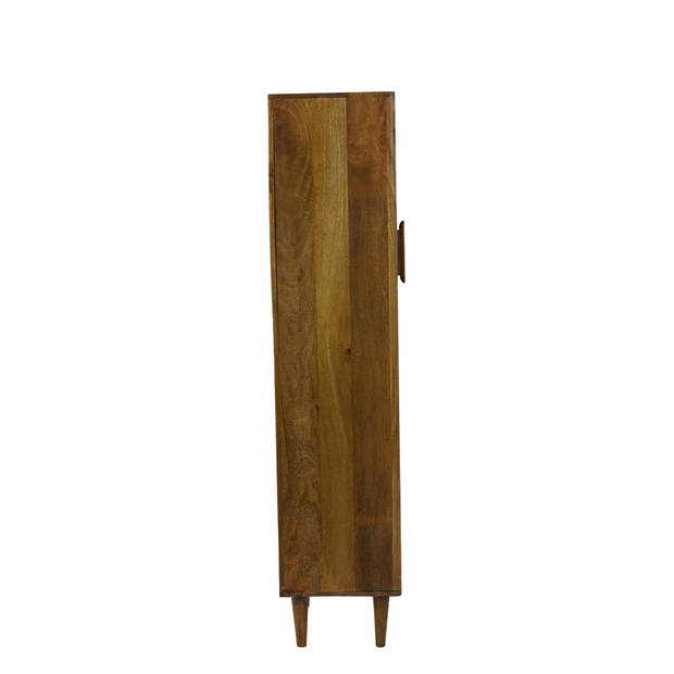 Light & Living - Kast MOCU - 95x40x140cm - Bruin