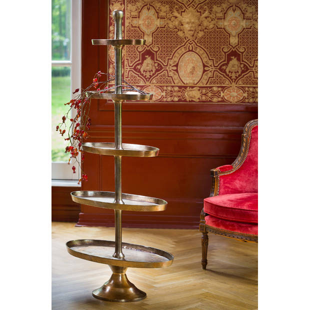 Light & Living - Etagere PRATO - 83x41x170cm - Brons