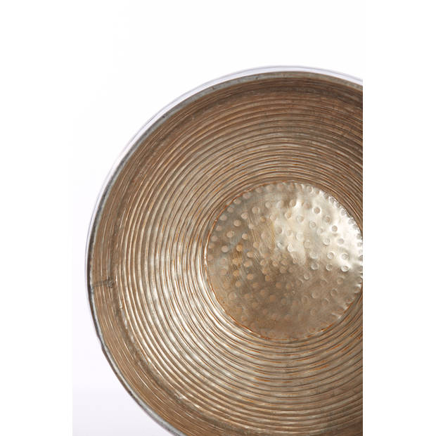 Light & Living - Pot LISBOA - Ø53x28.5cm - Goud - Set van 2