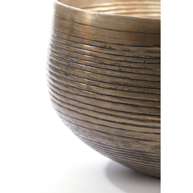 Light & Living - Pot LISBOA - Ø53x28.5cm - Goud - Set van 2