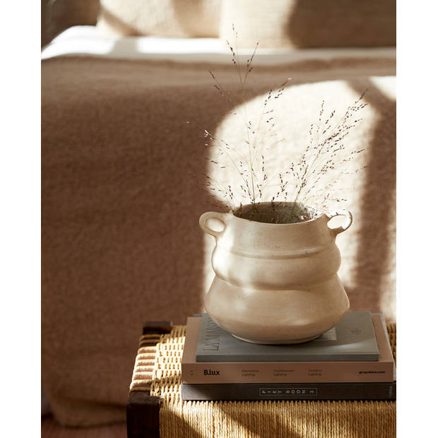 Light & Living - Pot TARIFA - 21.5x20x17.5cm - Wit