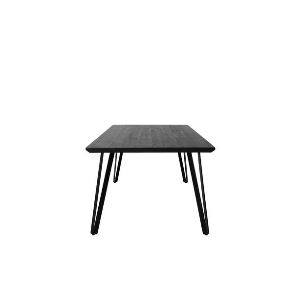 Light & Living - Eettafel MYLAU - 220x100x76cm - Zwart