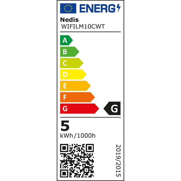 Nedis SmartLife Sfeerverlichting - WIFILM10CWT