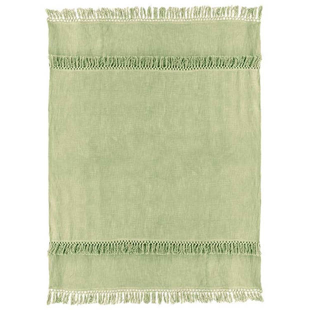 Unique Living - Plaid Saba 130x180cm Nile Green