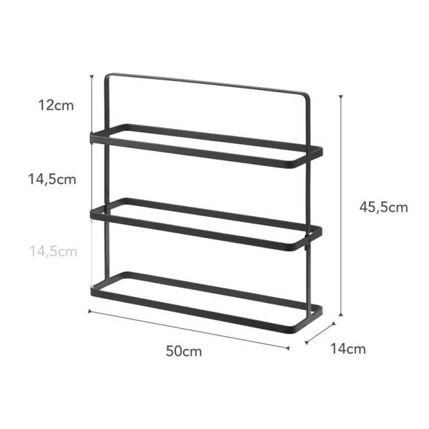 Yamazaki Schoenenrek - Breed - Tower - Zwart