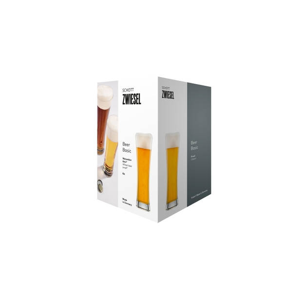 Schott Zwiesel Beer Basic Witbierglas klein - 300ml - 4 glazen