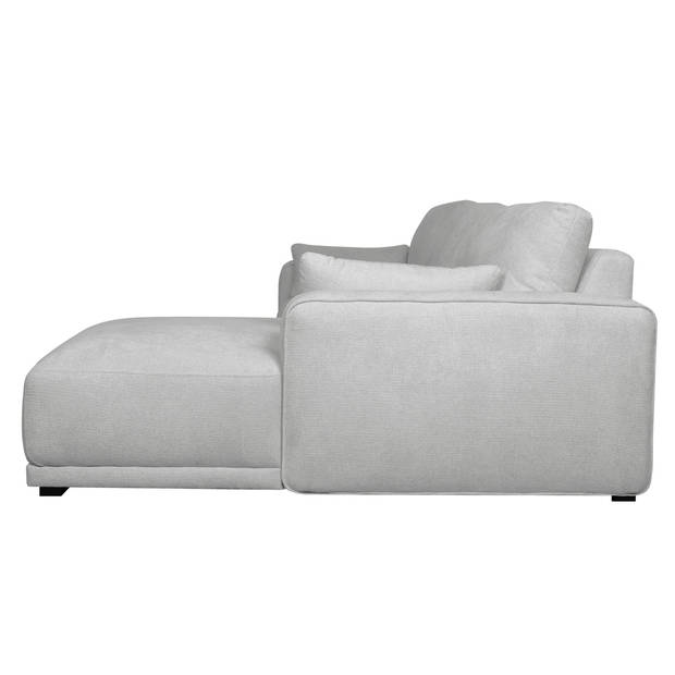 Giga Meubel - Loungebank Rechts Grijs Stof - 305x105x85cm - Zitdiepte 64cm