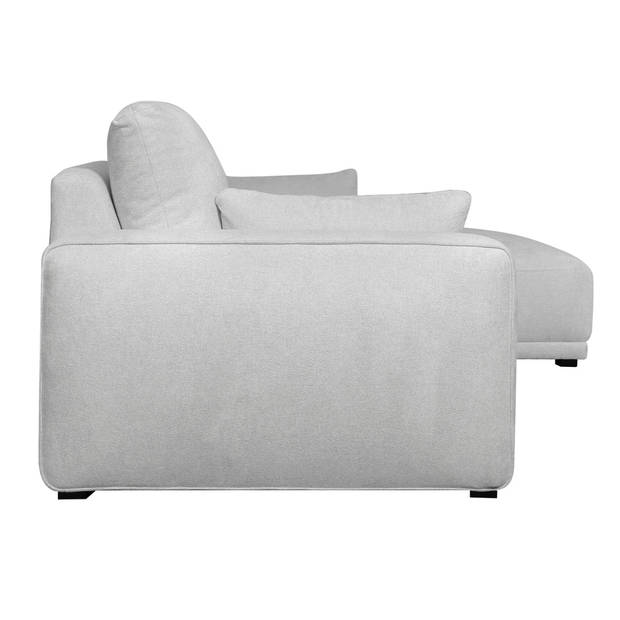 Giga Meubel - Loungebank Rechts Grijs Stof - 305x105x85cm - Zitdiepte 64cm