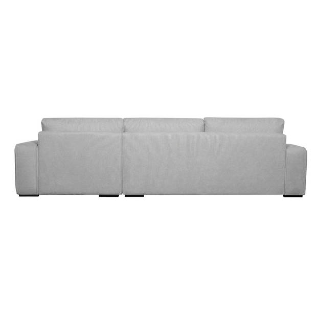 Giga Meubel - Loungebank Rechts Grijs Stof - 305x105x85cm - Zitdiepte 64cm