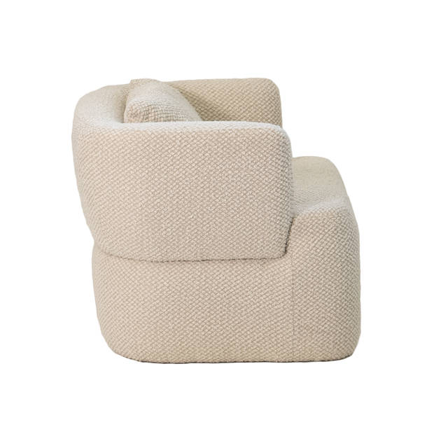 Giga Meubel - Fauteuil Beige Bouclé - Zitdiepte 64cm - Ollie