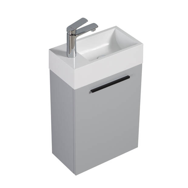 Badplaats Toiletmeubel Athene 40cm - mat grijs