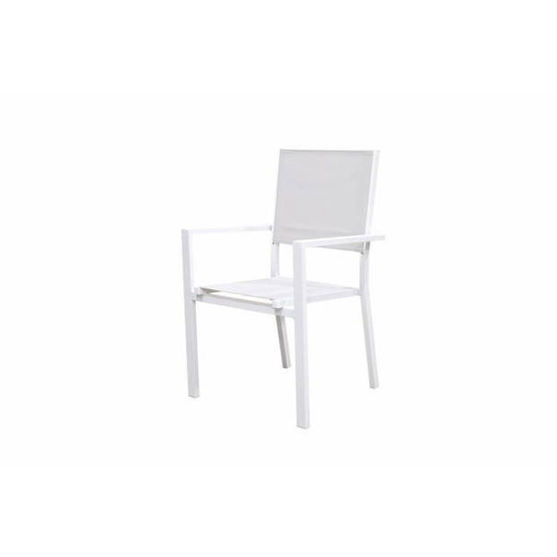 Set van 2 tuin dineren fauteuils - Aluminium - 56 x 59 x 89 cm