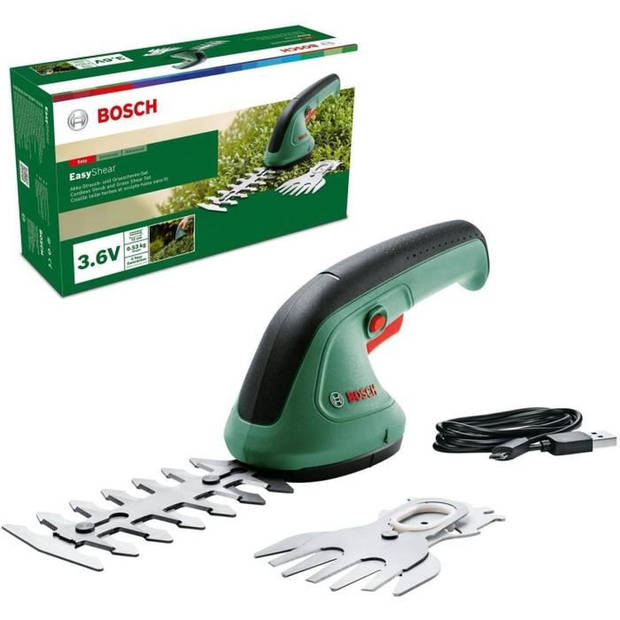 Scharen - BOSCH - EasyShear 3,6V - Gemakkelijk en moeiteloos knippen - Hoge snijprecisie