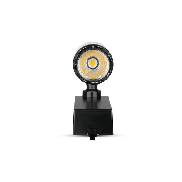 V-TAC VT-4528 LED Tracklights - Zwart Wit Tracklights - IP20 - Zwart+Wit - 25 Watt - 2100 Lumen - 6000K - 5 Jaar