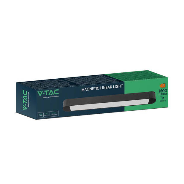 V-TAC VT-4211 LED Tracklights - Magnetische Tracklights - IP20 - 14 Watt - 1500 Lumen - 3000K
