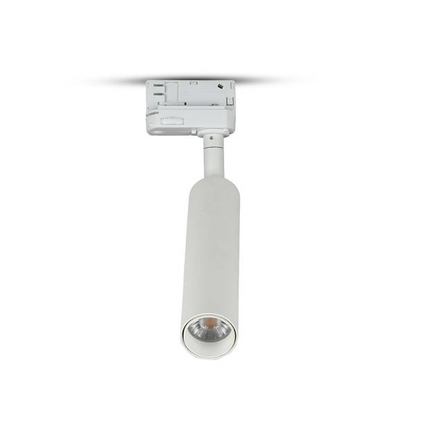 V-TAC VT-407-W LED Tracklights - Slim Tracklights - Samsung - IP20 - Wit - 7 Watt - 490 Lumen - 3000K - 5 Jaar