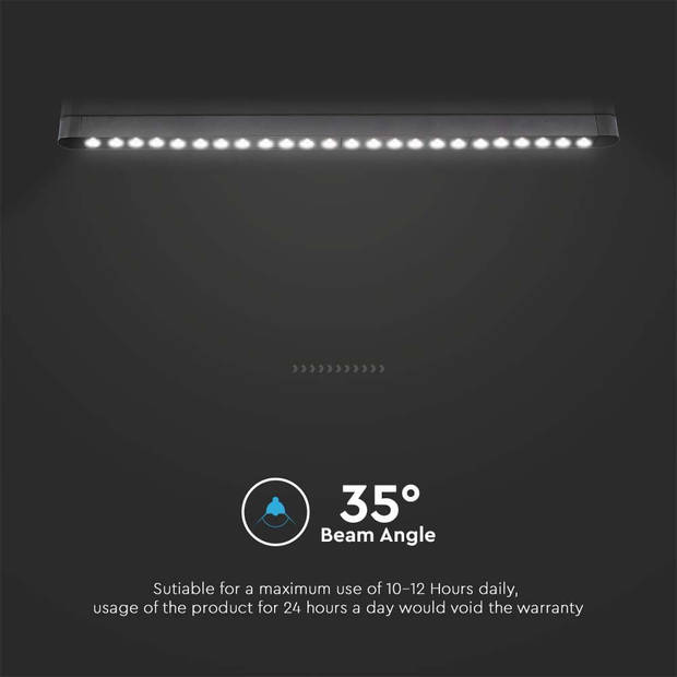 V-TAC VT-4222 LED Tracklights - Magnetische Tracklights - IP20 - 22 Watt - 1900 Lumen - 4000K