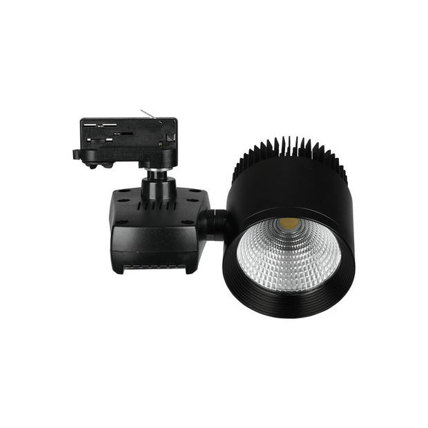 V-TAC VT-4540T LED Tracklights - COB Tracklights - IP20 - Zwart - 40 Watt - 2600 Lumen - 5000K