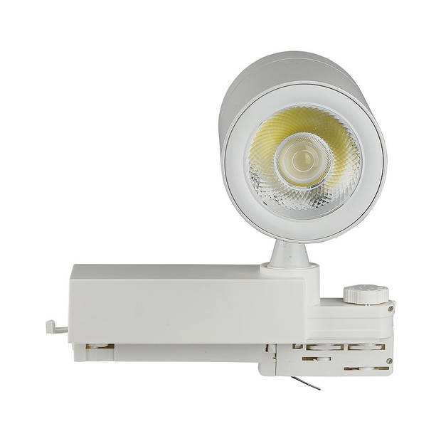 V-TAC VT-4536-W-N LED Tracklights - COB Tracklights - IP20 - Wit - 35 Watt - 3000 Lumen - 6400K