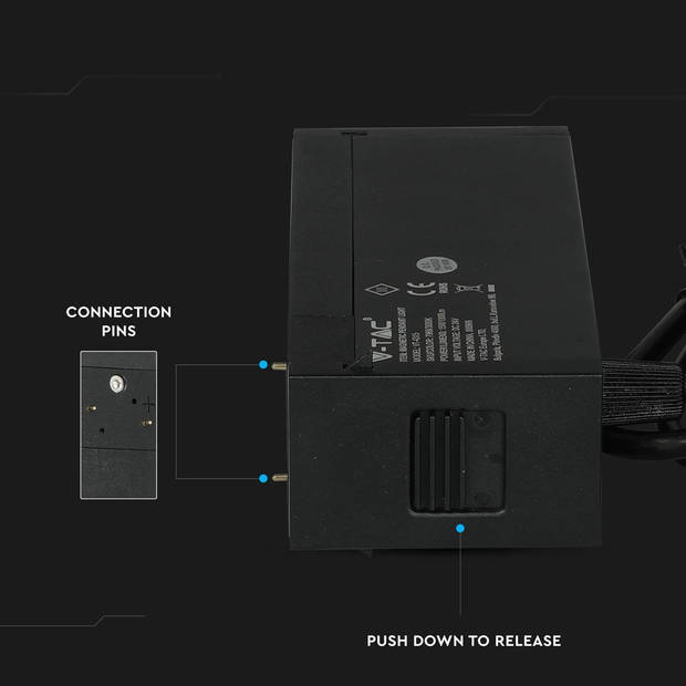 V-TAC VT-4315 LED Tracklights - Magnetische hanglampen - IP20 - 15 Watt - 1000 Lumen - 4000K