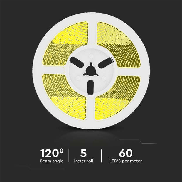 V-TAC VT-2835 60 Solarlampen - Solar Striplampen - IP67 - 4000K