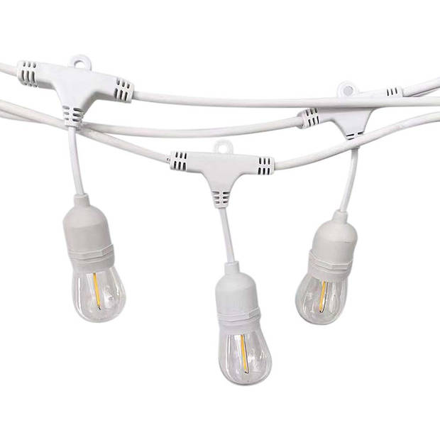 V-TAC VT-713-W E27 LED Lampen - String Lights - WP - Socket - Wit - IP65