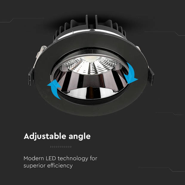 V-TAC VT-2-23-N LED Downlights - PRO Reflector Downlight - Samsung - IP20 - 20 Watt - 1780 Lumen - 4000K - 5 Jaar