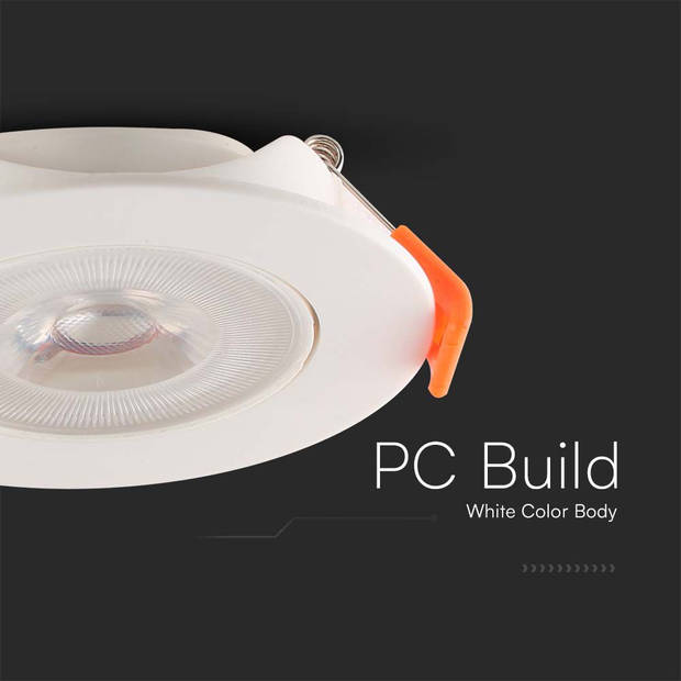 V-TAC VT-7007 LED Downlights - PRO Reflector Downlight Samsung - IP20 - 7 Watt - 660 Lumen - 6400K