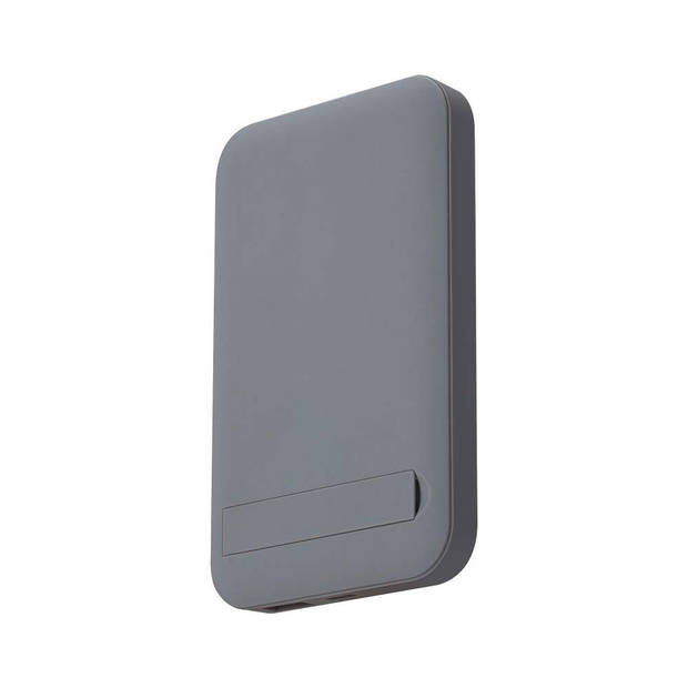 V-TAC VT-3529-G Magnetische draadloze powerbanks - Grijze behuizing - 10000mAh