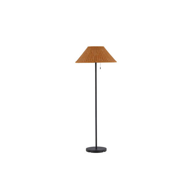 Mabis vloerlamp LED buiten 60x150x60cm bruin.