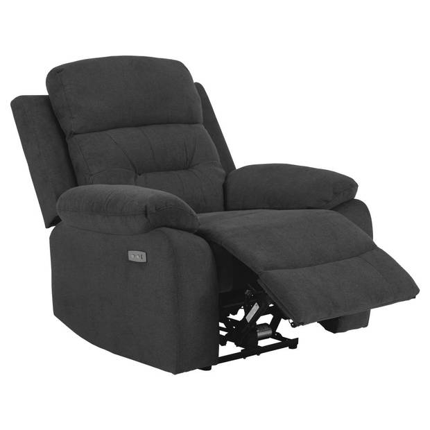 Vanny fauteuil recliner elektrisch grijs.