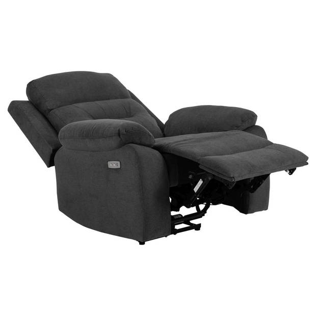 Vanny fauteuil recliner elektrisch grijs.