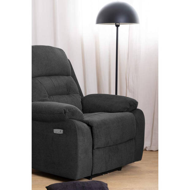 Vanny fauteuil recliner elektrisch grijs.