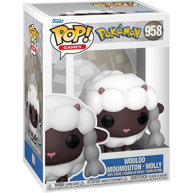 Pop Games: Pokemon - Wooloo - Funko Pop #958