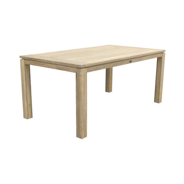 VDG Rome teak tuintafel 170 x 100 cm. - Grey