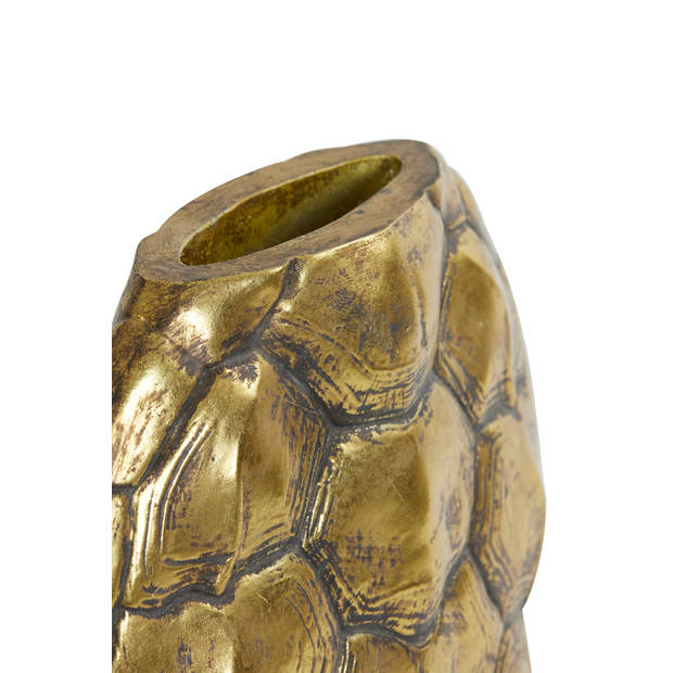 Light & Living - Vaas TURTLE - 40.5x11x40cm - Brons