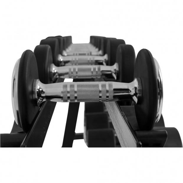 Gorilla Sports Dumbell rek met 325 kg halters - Opslag rack met Gewichten