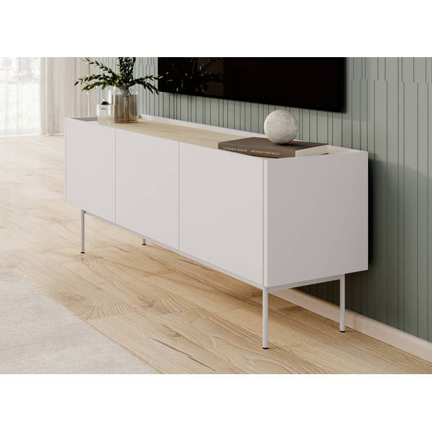 Meubella TV-Meubel Calella - Beige - 144 cm