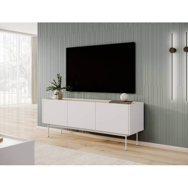 Meubella TV-Meubel Calella - Beige - 144 cm