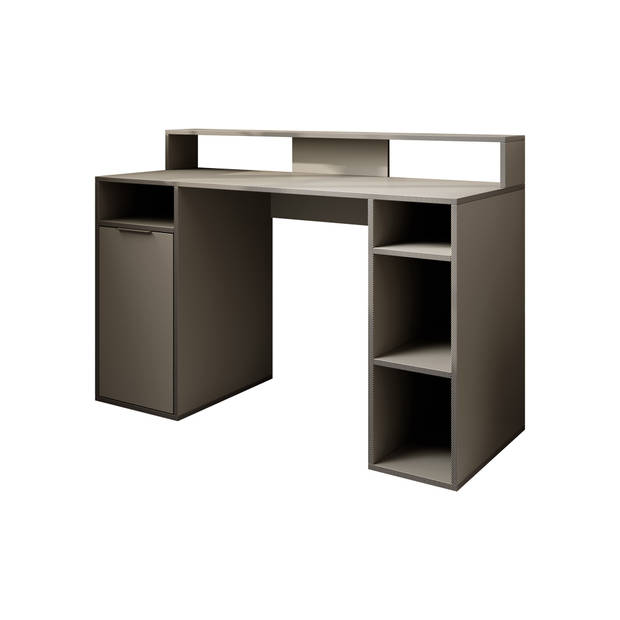 Meubella Bureau Charlotte - Grijs - 125 cm