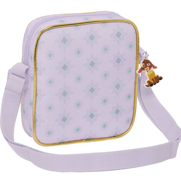 Disney Wish Mini Schoudertas, Rosas - 18 x 16 x 4 cm - Polyester