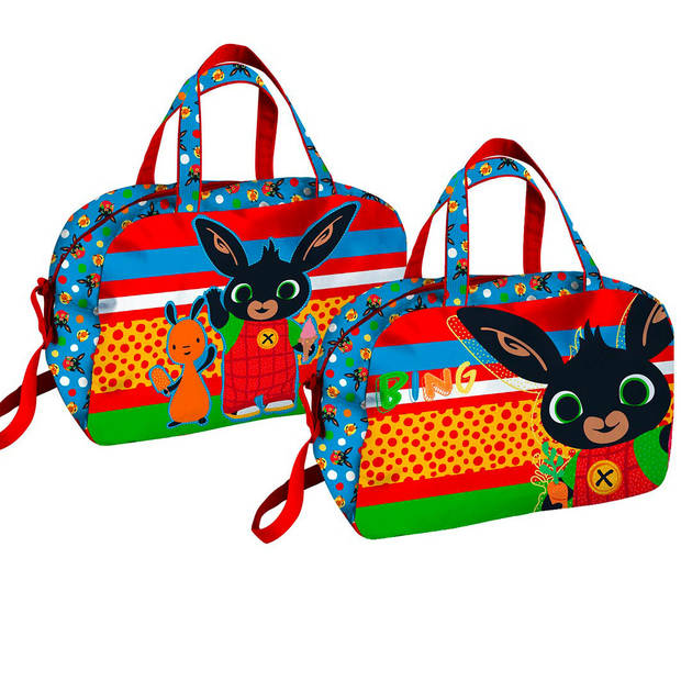 Bing Bunny Schoudertas, Color Fun - 40 x 25 x 17 cm - Polyester