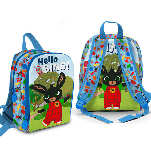 Bing Bunny Rugzak Hello! - 31 x 25 x 10 cm - Polyester