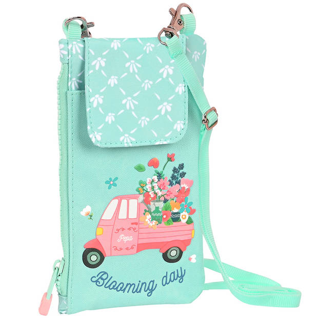 GLOWLAB Telefoontasje, Blooming day - 19 x 10 cm - Polyester