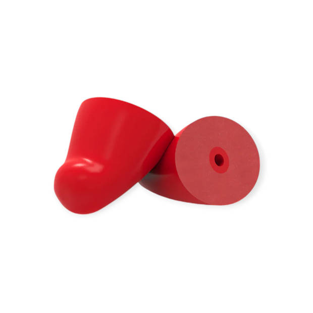 Flare Audio Earshade memory foam tips Postbox Red