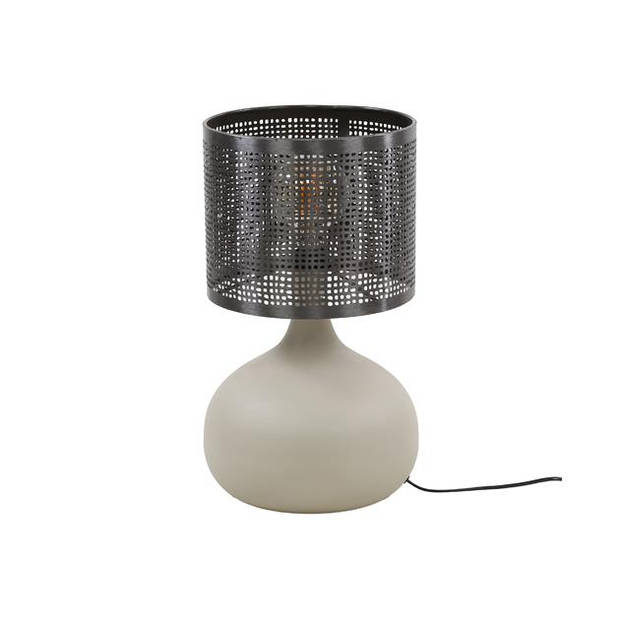 Hoyz Collection - Tafellamp 1L Rechte Kap Natural - Grijs