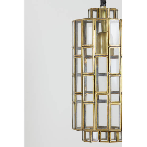 Light & Living - Hanglamp SØSTRENE - Ø15x31cm - Brons