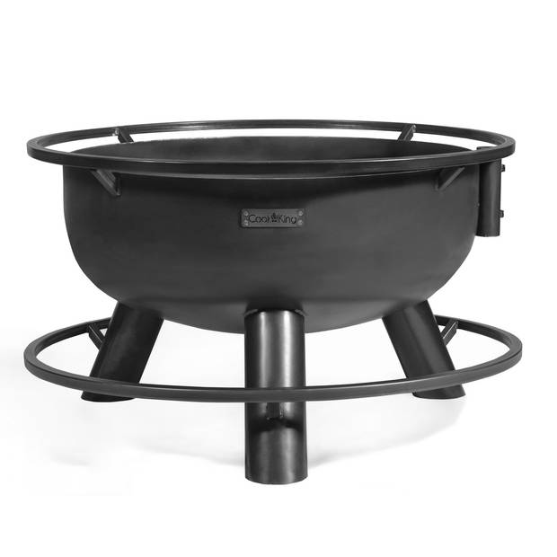 CookKing Bandito vuurschaal - Ø80 cm - met grillrooster - zwart staal