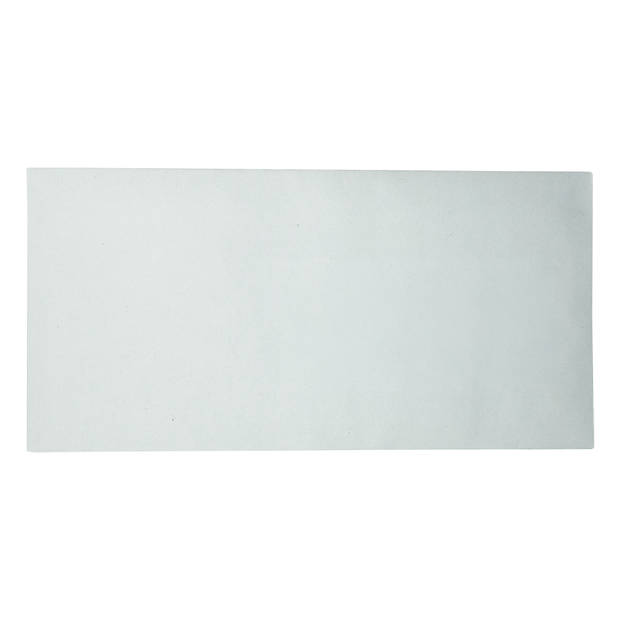 DULA C5/6 Enveloppen - Bank envelop - 114 x 229 mm - 500 stuks - zelfklevend met plakstrip - 80 Gram